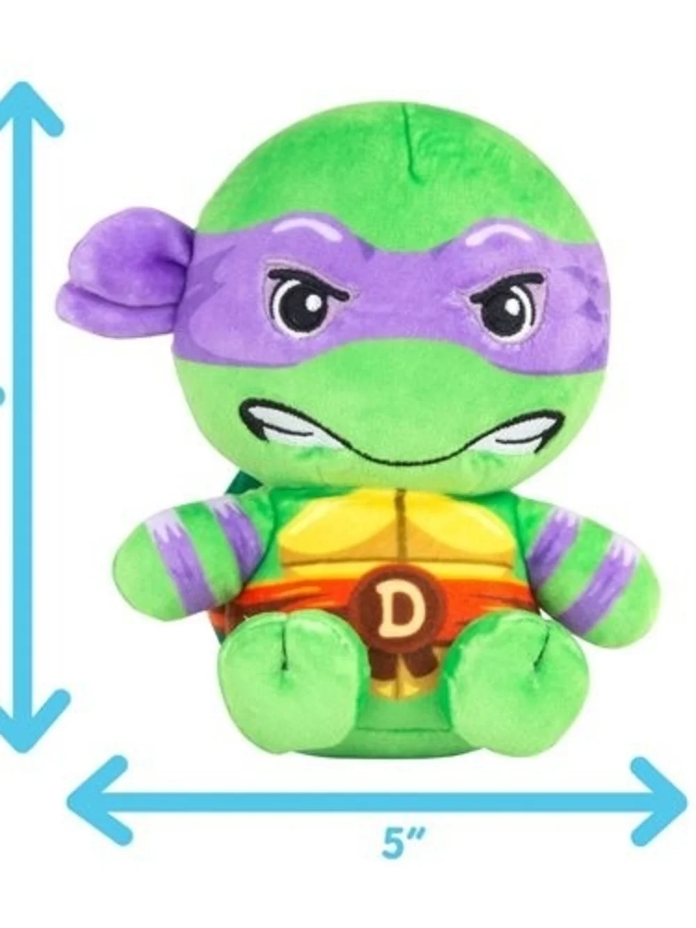 TMNT Donatello Junior Club Mocchi- Mocchi- Plush (New with Tags!) - Picture 4 of 5